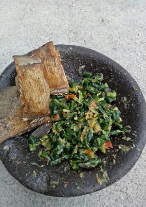 Foto resep Pencok Kacang Panjang