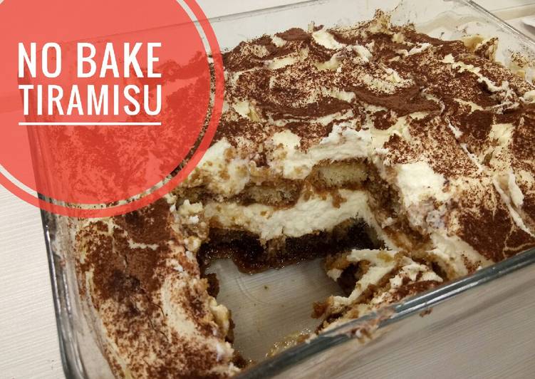 Resep No Bake Tiramisu, Bikin Ngiler