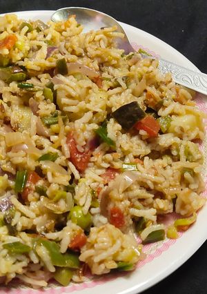 A picture of Beans Pulao.