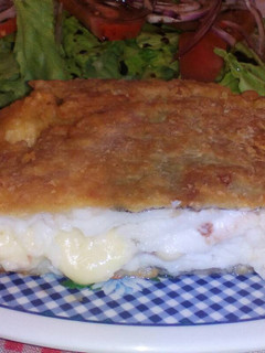 Una foto de Cachopo de merluza
