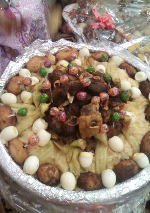 صورة لوصفة شخشوخة نهار صبحية العروسة 💃💃💃💝💝🎉🎉🎈🎈🎈🎈🎈