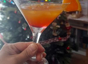 Una foto de Tequila sunrise