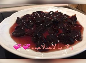 صورة لوصفة مربى الكرز