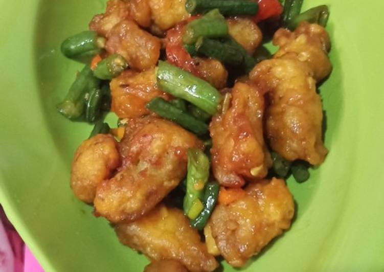 Dori oseng kacang panjang