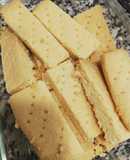 Galletas de mantequilla escocesas (shortbread)