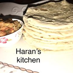 A picture of Indian soft roti.