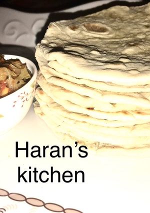 A picture of Indian soft roti.