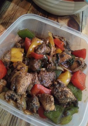 Foto resep Ayam Lada Hitam