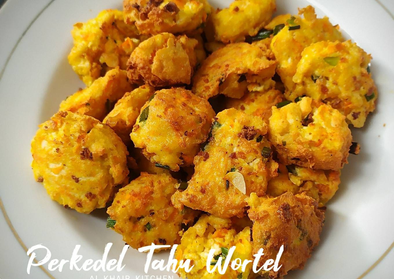 Perkedel Tahu Wortel