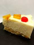 Tarta semifría de piña y ricotta