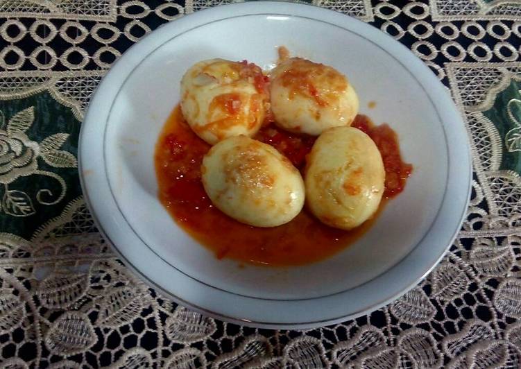 Resep Telur Balado oleh Angesti A - Cookpad