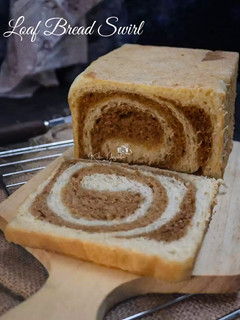 Foto resep LOAF BREAD SWIRL Metode Poolish