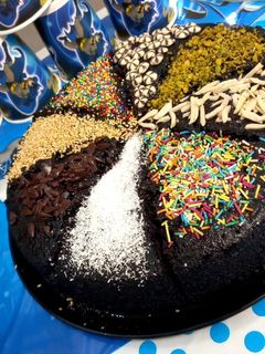عکسی از دستور کیک خیس شکلاتی
