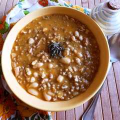 Foto di Zuppa di farro e fagioli