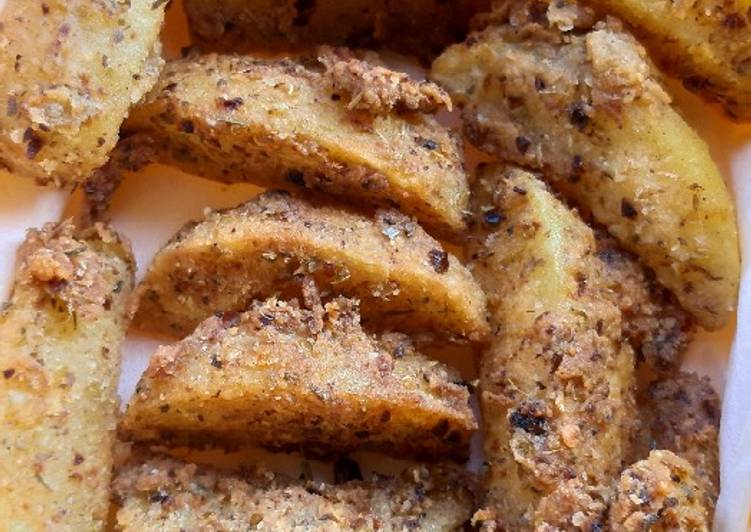 Cara Masak Potato Wedges ala rumahan Sederhana