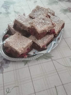 Meggyes sütemény recept fotója