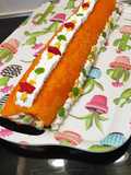 Brazo gitano salado de pimientos del piquillo