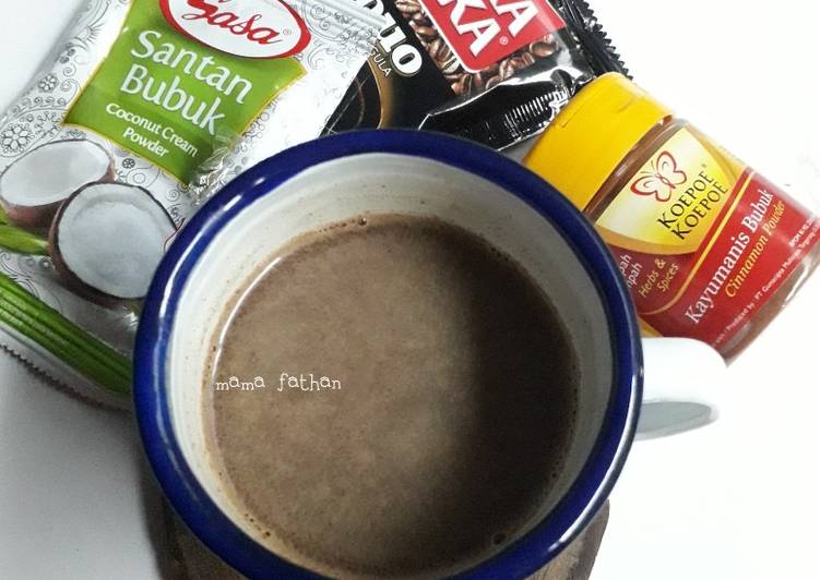 Resep Kopi santan kayu manis yang Menggugah Selera