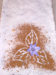 Una foto de Tarta de galletas de zanahorias y coco 🥕