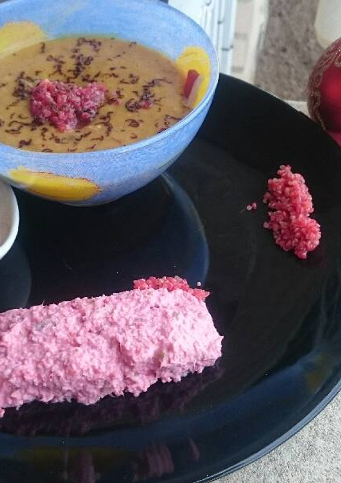 Una foto de Puré de garbanzos. (rastros)