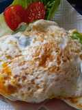 Pan turco con huevos de pata