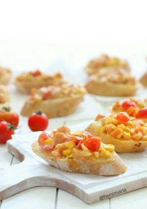 Foto resep Bruschetta Sederhana