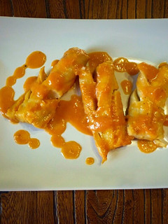 Una foto de Filetes de abadejo en salsa de leche