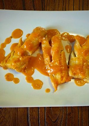 Una foto de Filetes de abadejo en salsa de leche