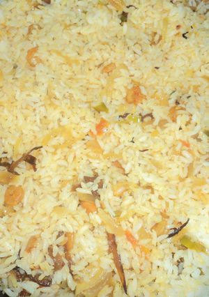 A picture of Prawn Biriyani.