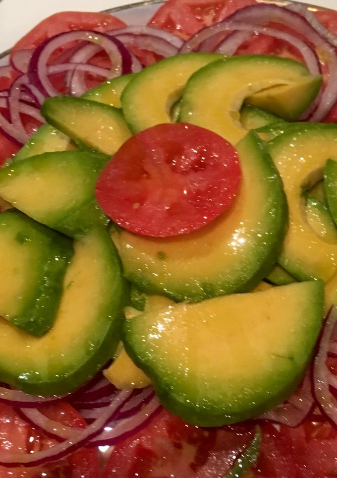 Una foto de Ensalada de tomate
