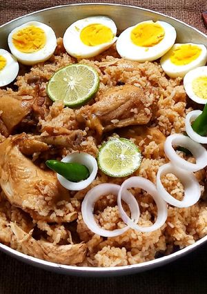 চিকেন বিরিয়ানি রেসিপির প্রধান ছবি