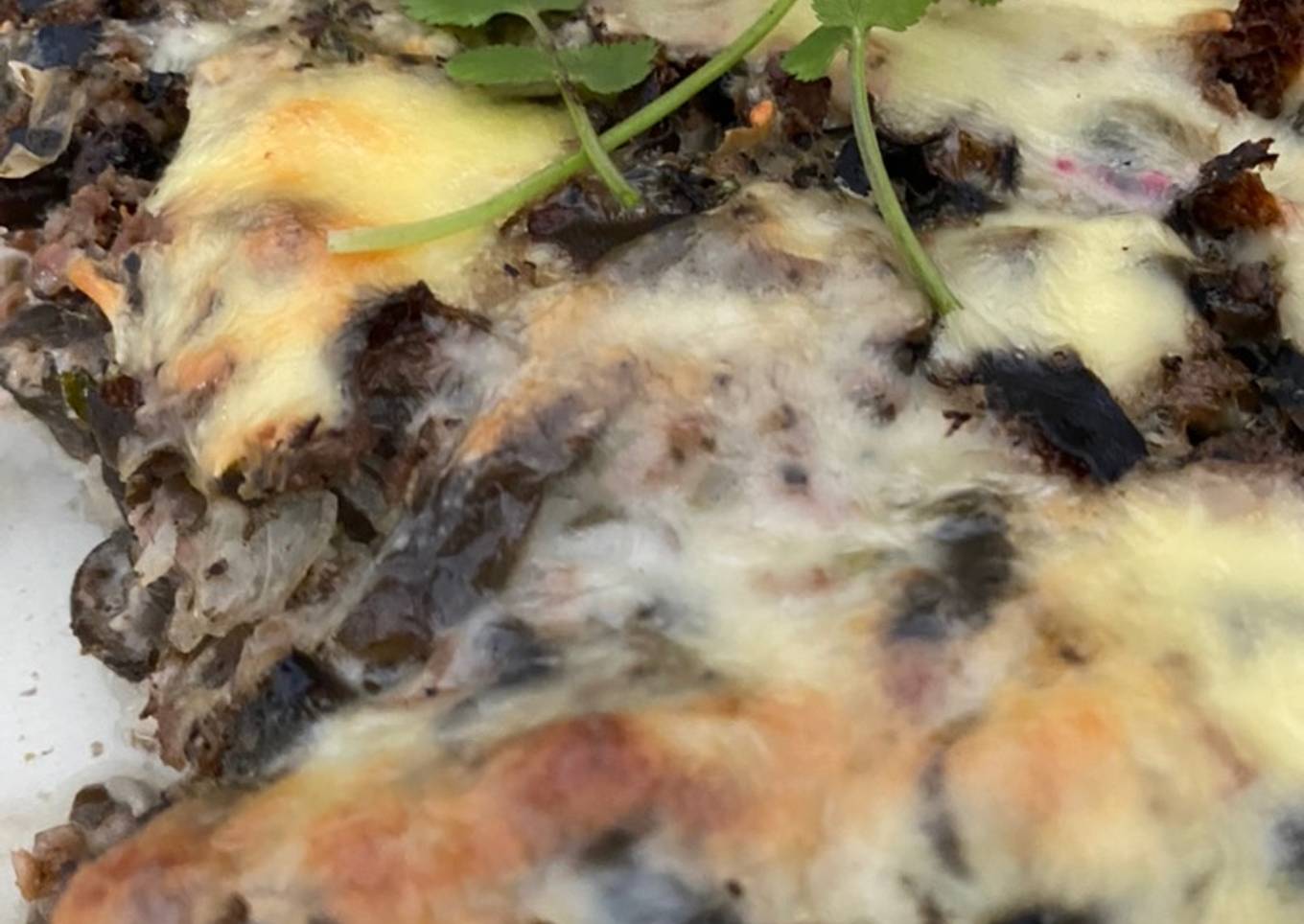 Chupe o budín de cochayuyo