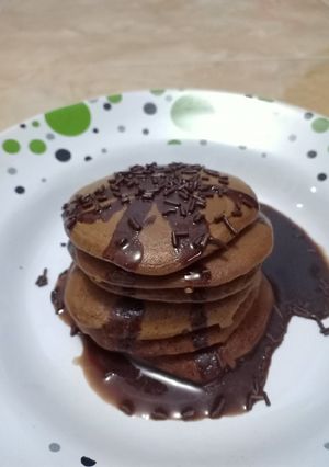 Foto resep Pancake Milo Simple tanpa Mixer