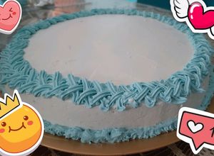 Una foto de 🍍🥥Pastel de Piña con Coco (3 leches)🍰🎂