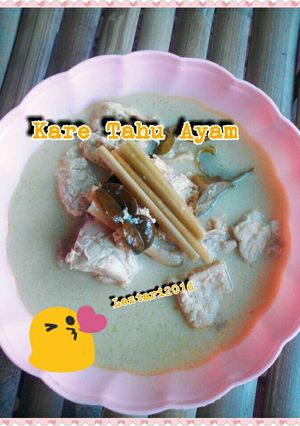 Foto resep Ayam Tahu Bumbu Kare