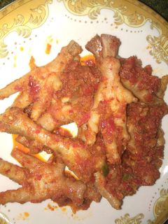 Foto resep Ceker setan pedes dower