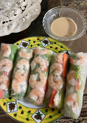 Foto resep Vietnamese Salad Roll / Salad Roll Vietnam