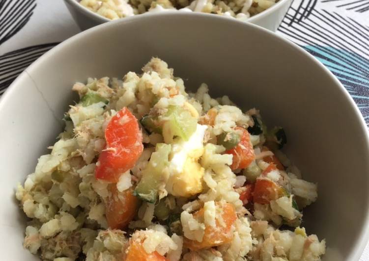 Recipe of Quick Italian style rice salad🥗🥙😀