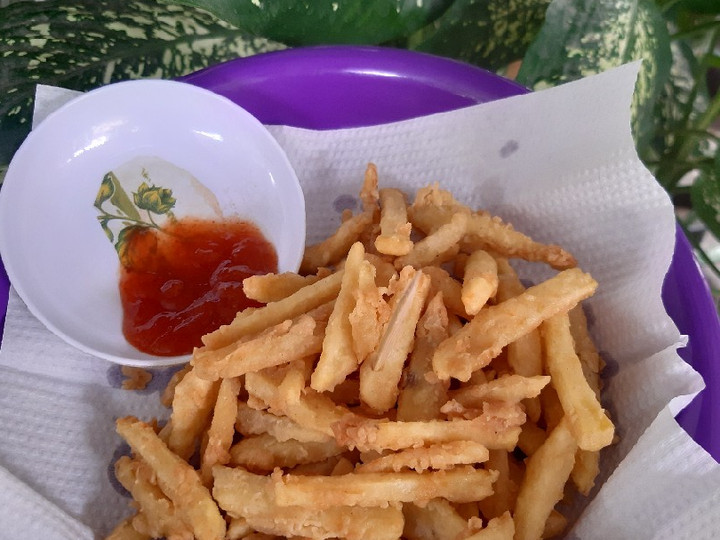 Yuk intip, Resep membuat Kentang goreng crispy yang nagih banget