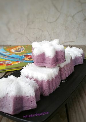 Foto resep Putu ayu ubi ungu