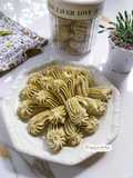 Cookies / Semprit Jelarut (rasa matcha)