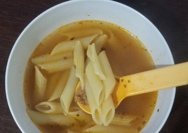 Resep Bolognaise Makaroni Soup, Lezat
