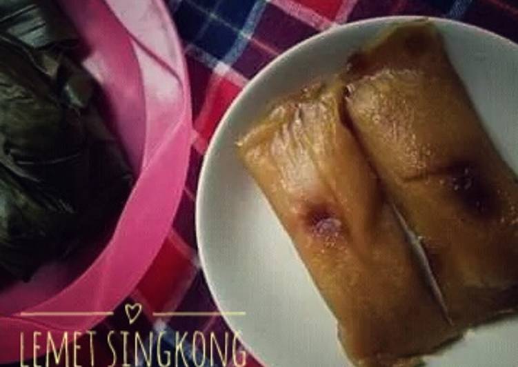 resep cara bikin Lemet Singkong