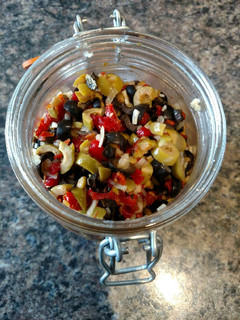 A picture of Mike's Tapenade.