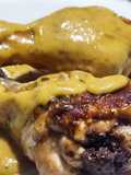 Cosce di pollo alla senape, limone e miele
