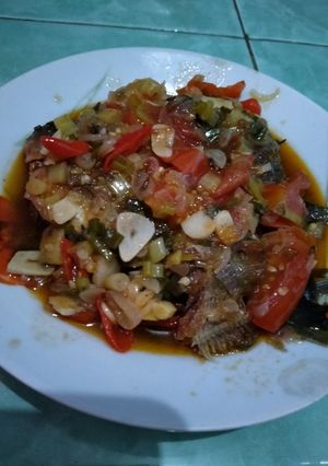 Foto resep Ikan bawal asam manis pedas