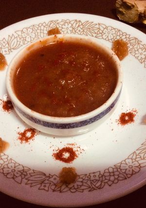 A picture of Gooseberry chutney.