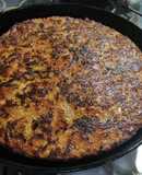 Tortilla de zuchinis al horno