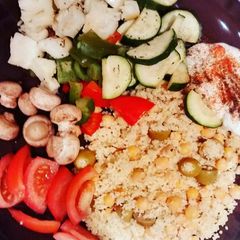 A picture of Simple Cous Cous Meal.