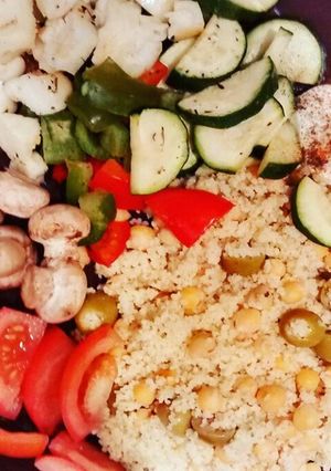 A picture of Simple Cous Cous Meal.